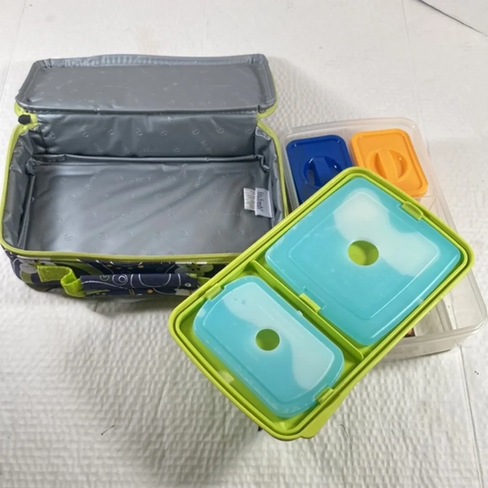 Fit & Fresh Bento Box in Floral Geo Print